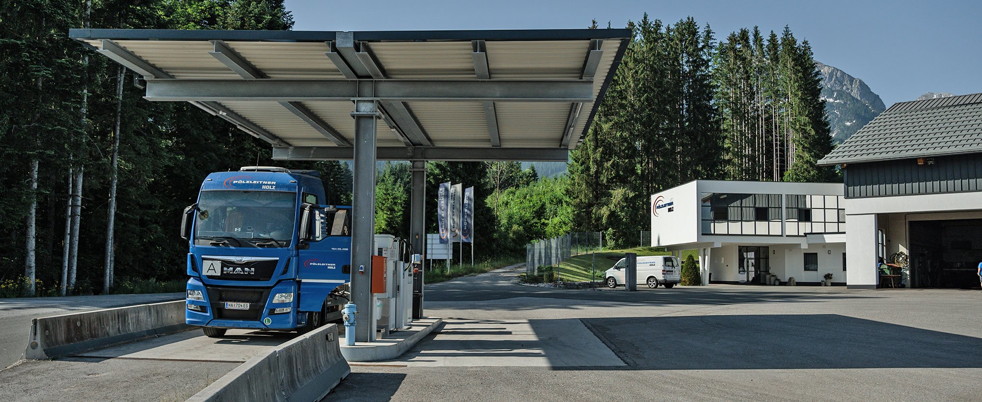 Tankstelle Pölzleitner Holz in Abtenau und in Annaberg